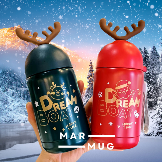 Festive Reindeer Thermos